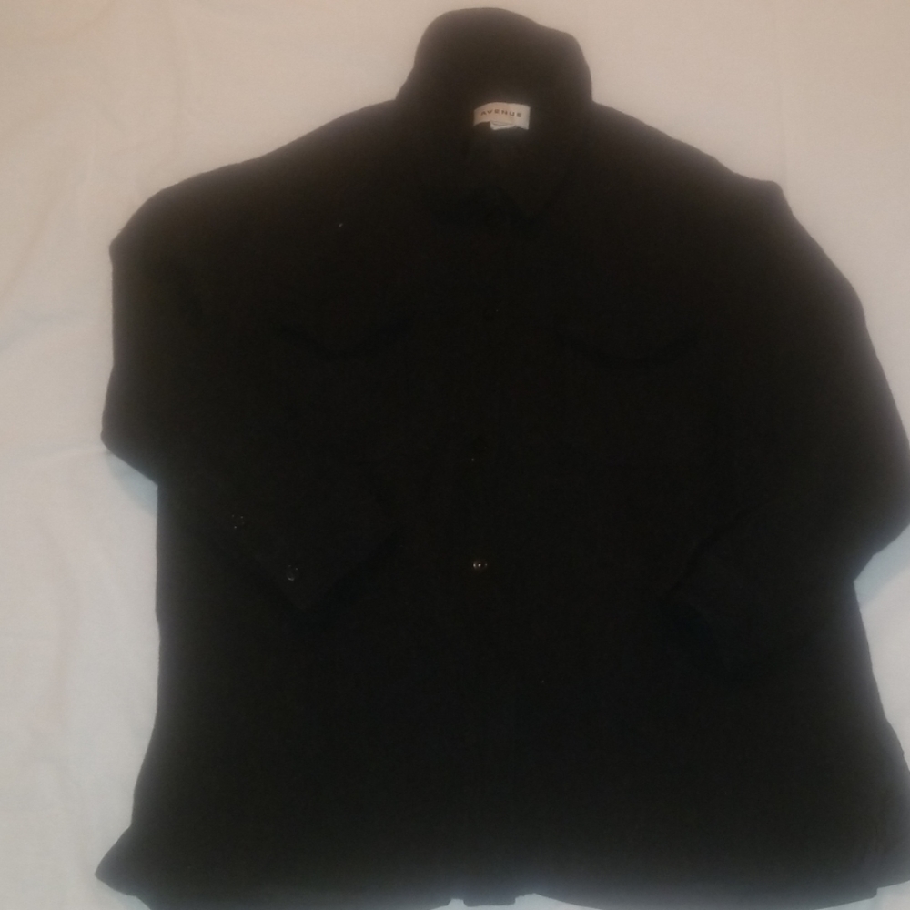 Flannel Wool Coat
